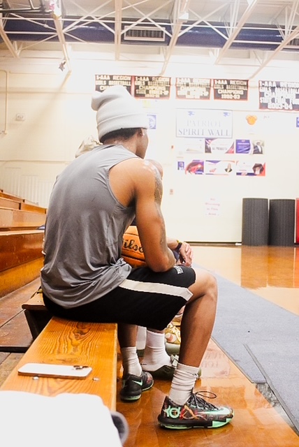 Athlete locked in between sets
